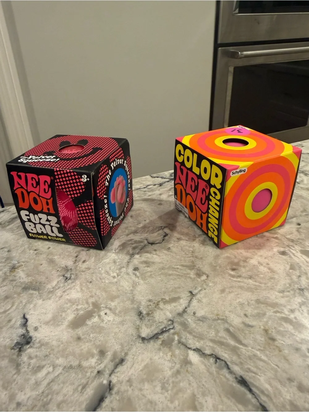 Pink NeeDoh Bundle! Pink Color Change & pink Fuzz Ball